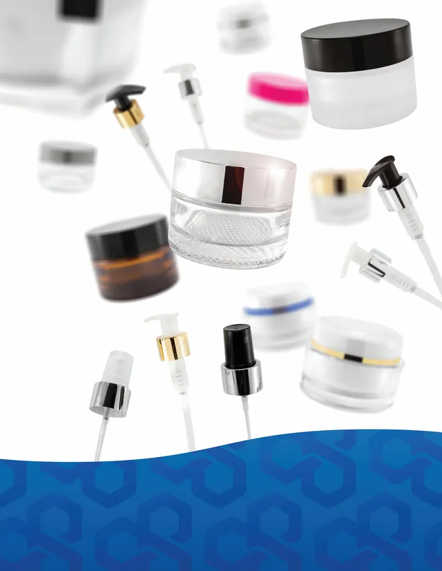 MEPING jars, pumps and cosmetic packaging